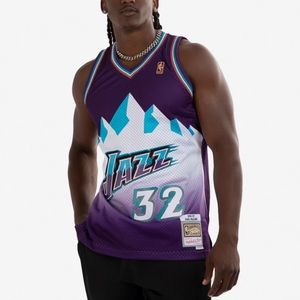 New Mitchell & Ness Utah Jazz Karl Malone NBA Swingman Road Jersey Men's Medium
